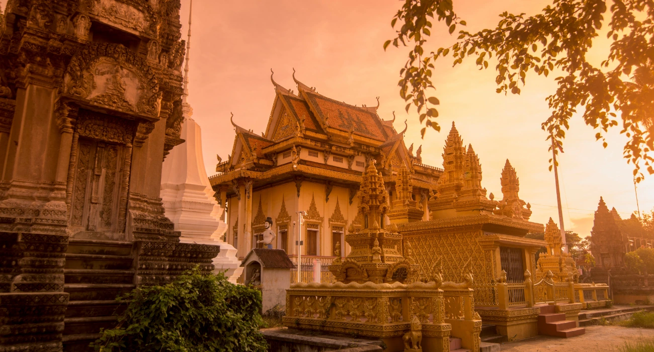sunset-ancient-temples